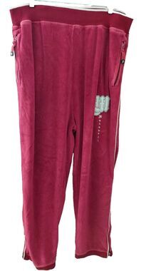 VTG Y2K Makaveli Track Pants Mens 2XL Red Velour Sweatpants Tupac 2Pac Rap 90s